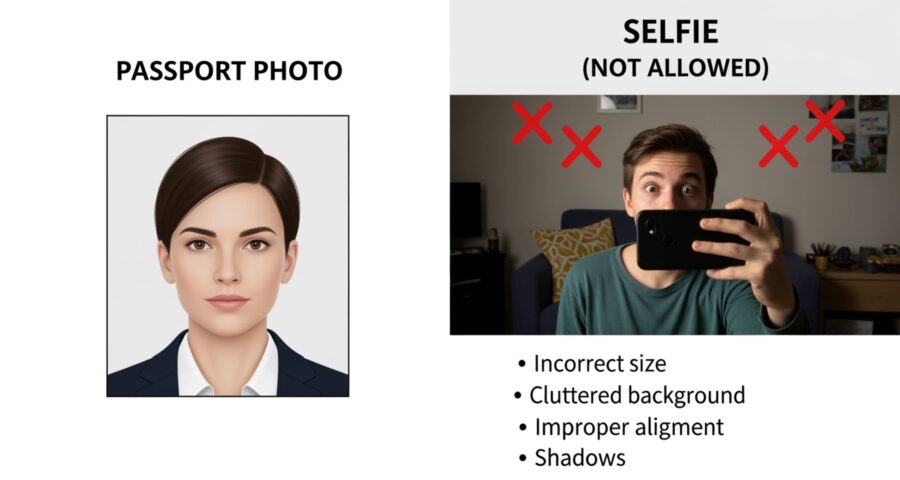 Can you use a selfie for your passport application? Why it’s not allowed