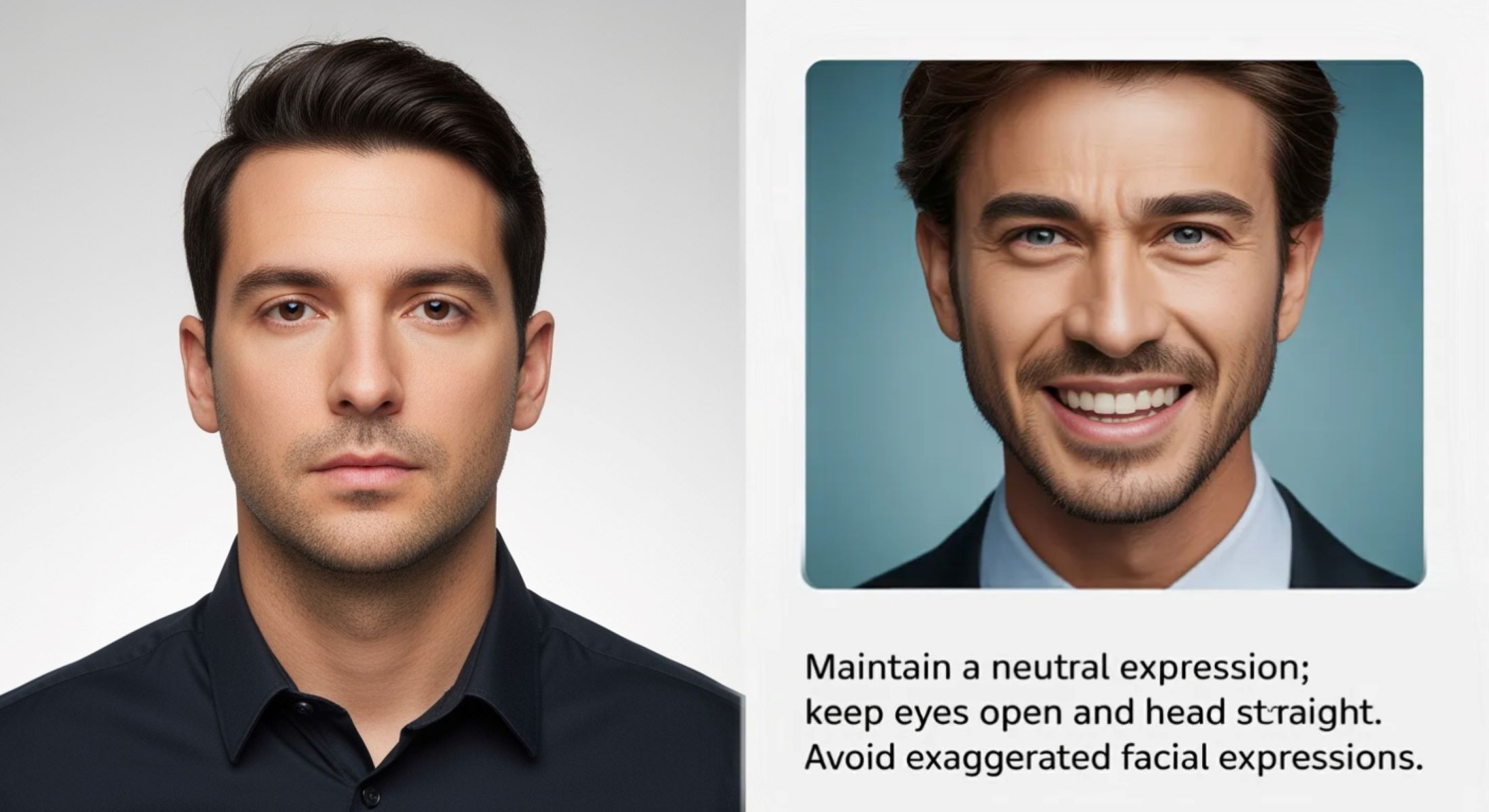 Can you smile in a U.S. passport photo? The truth about facial expressions